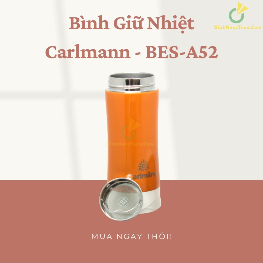 Bình Giữ Nhiệt Carlmann 260ml Nóng Lạnh - BES-A52 2