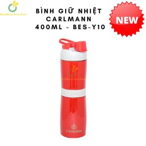 Bình Giữ Nhiệt Carlmann 400ml Thể Thao - BES-Y10 2