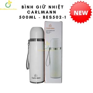 Bình Giữ Nhiệt Carlmann 500ml Nóng Lạnh - BES502-1 2