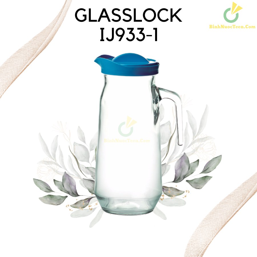 Bình Thủy Tinh Glasslock 1600ml IJ933-1 In Logo 3
