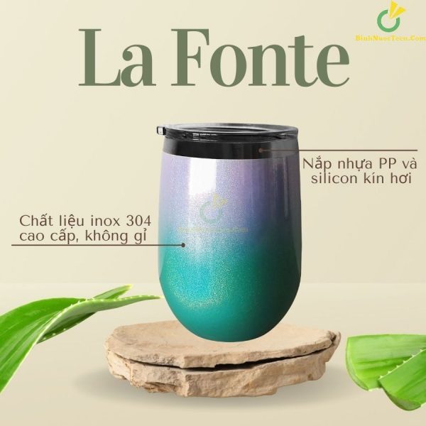 Ly iữ Nhiệt La Fonte 350ml – 006736 In Logo 5
