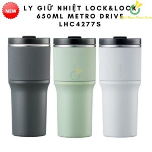 Ly Giữ Nhiệt Lock&Lock 650ml Metro Drive Kèm Ống Hút Và Cọ Rửa - LHC4277S 11