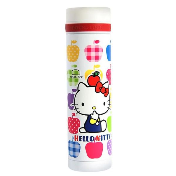 Bình Giữ Nhiệt Hello Kitty Colourful Apple LocknLock HKT354W (300ml)