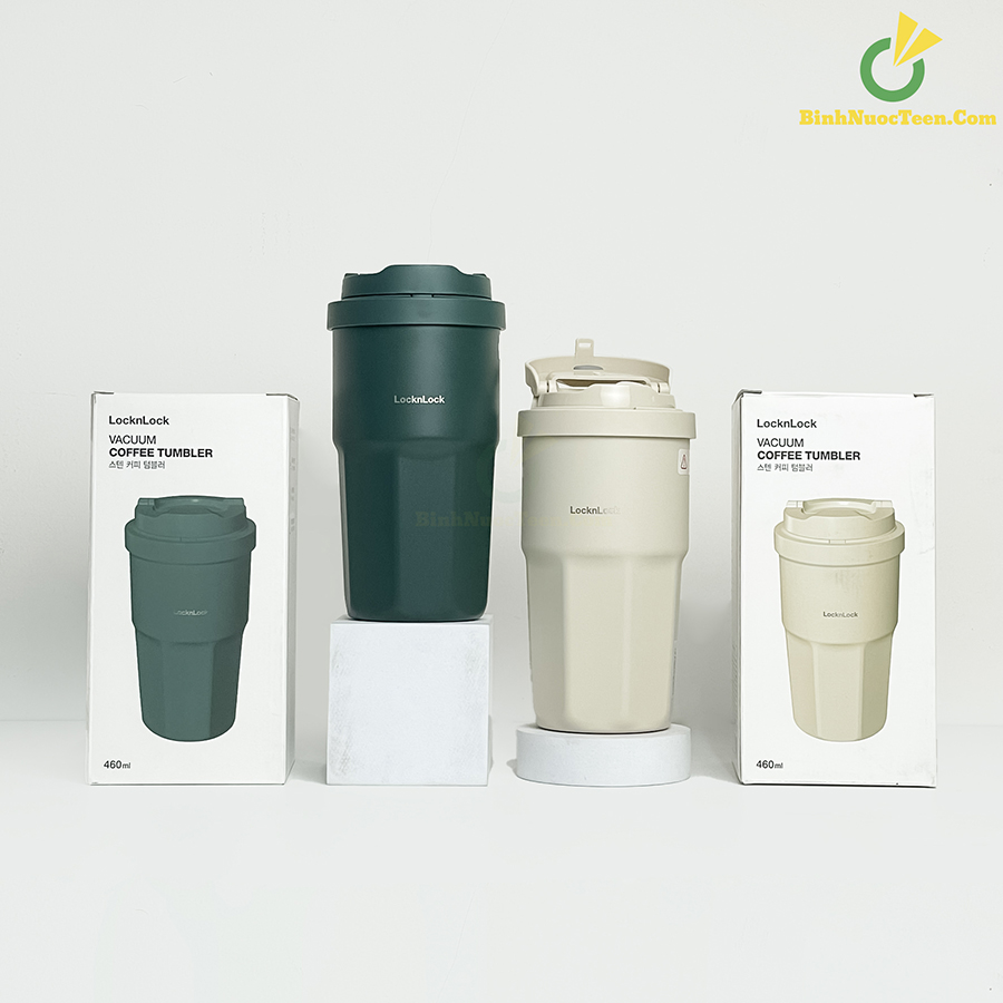 Ly Giữ Nhiệt LocknLock Vacuum Coffee Tumbler 460ml LHC3329 Thép Không Gỉ 316L 7