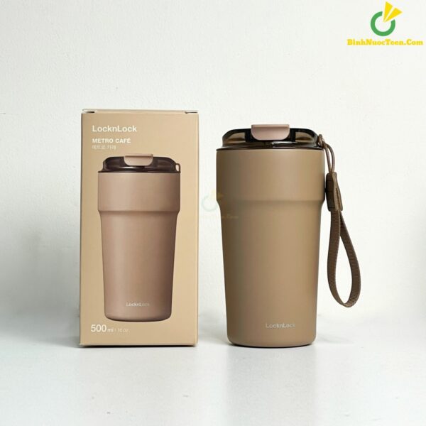 Ly Giữ Nhiệt LocknLock 500ml Metro Cafe Tumbler LHC4357 6