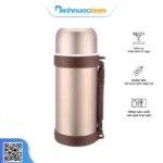 Bình Giữ Nhiệt La Fonte 1500ml Màu Đồng QE-5032-1