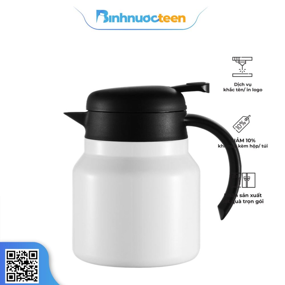 Bình Nước Ruột Thuỷ Tinh Lafonte 800ml 006774
