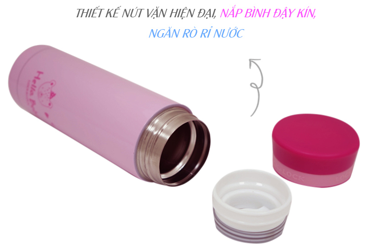 Bình Giữ Nhiệt Hello Bebe Love Lock&Lock HBB314 (300ml)