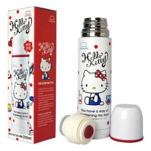 Bình Giữ Nhiệt Lock&Lock Hello Kitty Lovely Dot HKT300W (220ml)