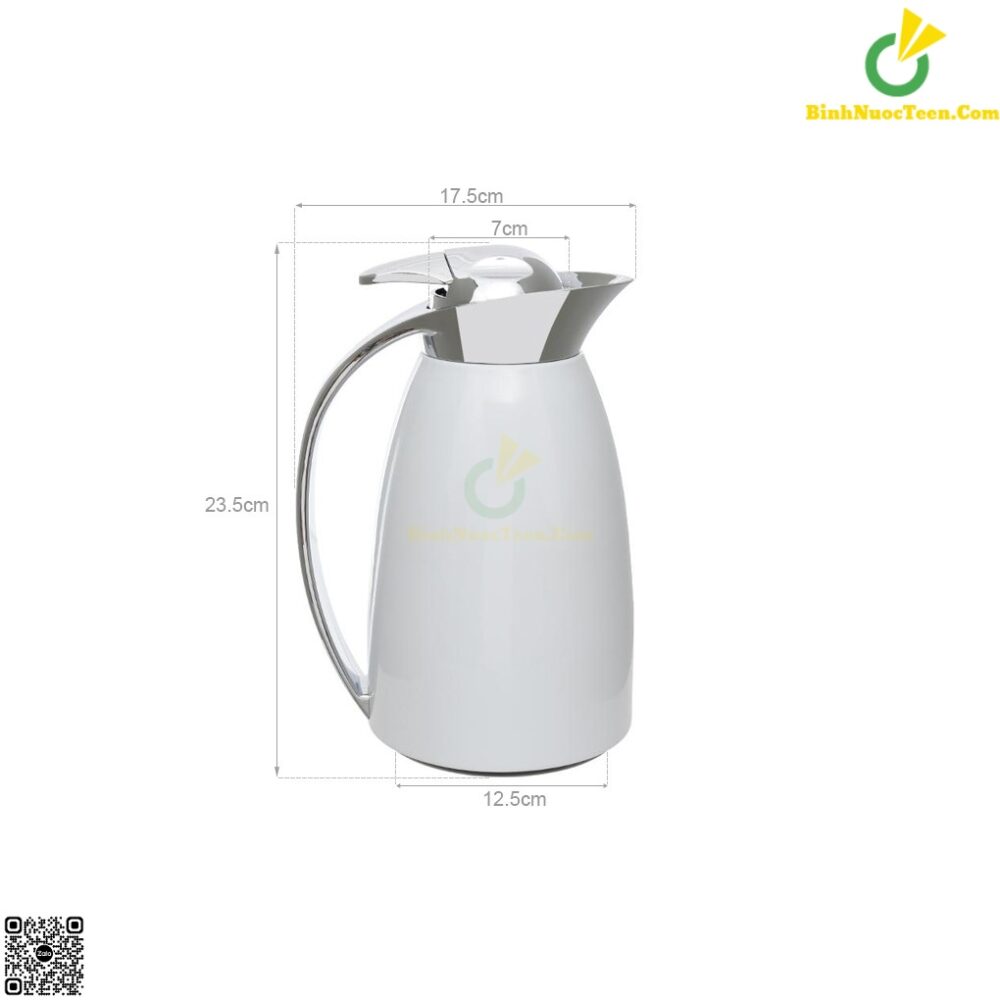#1 Bình Đựng Nước Giữ Nhiệt 1L Lafonte 3000150 In Logo