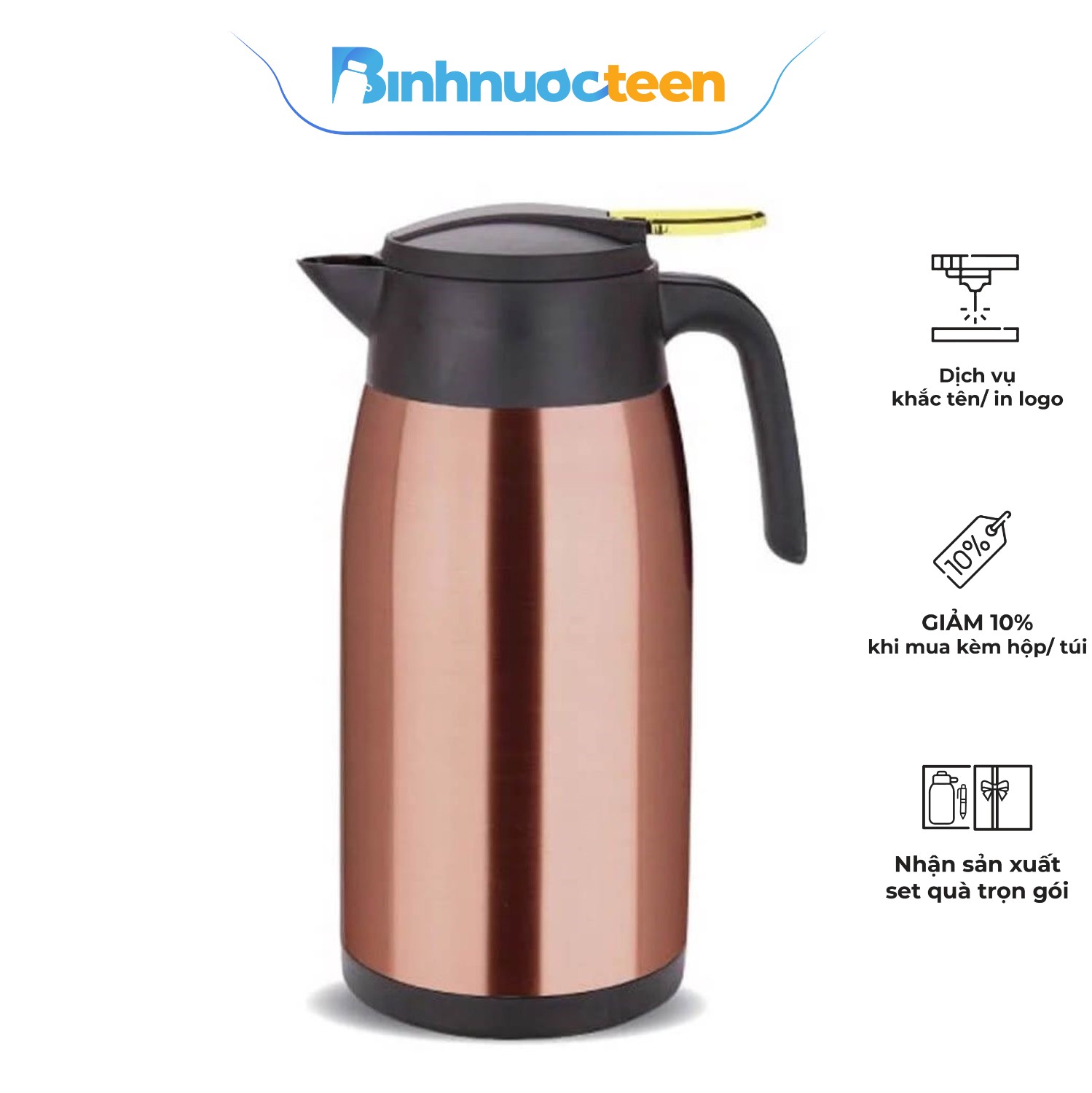 Bình Đựng Nước Giữ Nhiệt Lafonte 1,9L 3000174