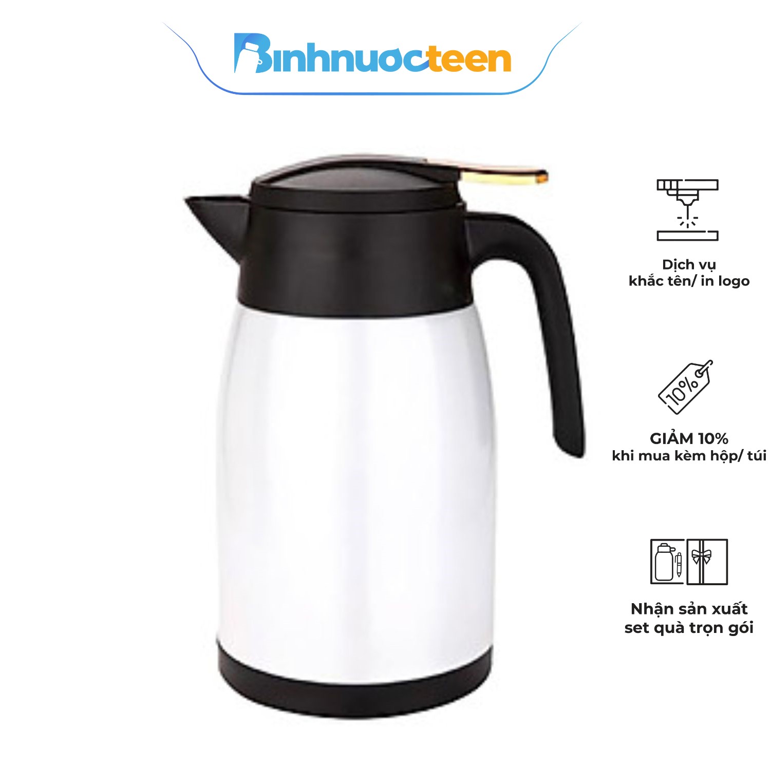 Bình Đựng Nước Giữ Nhiệt Lafonte 1L 3000167