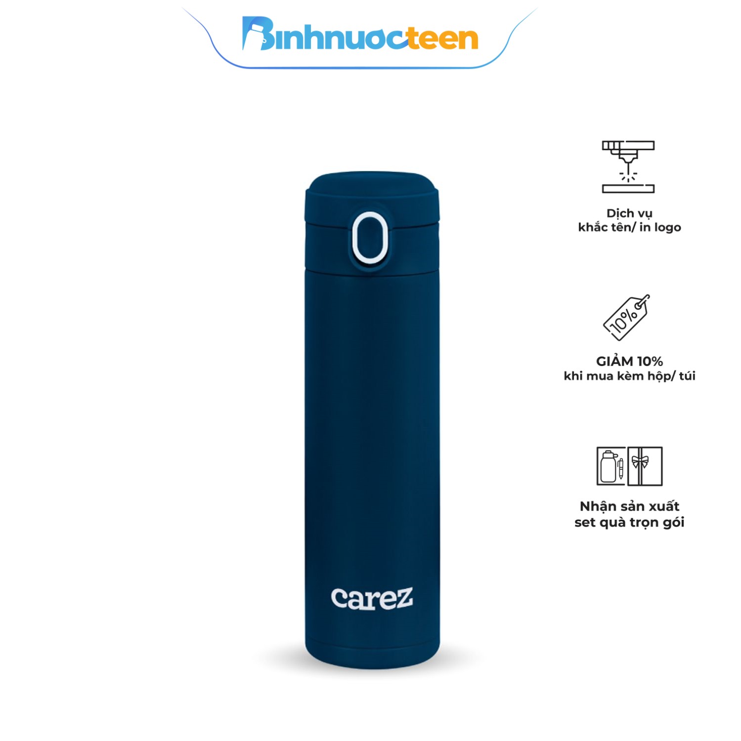 Bình Giữ Nhiệt CAREZ 420ml Inox 316 IBC325SB420N
