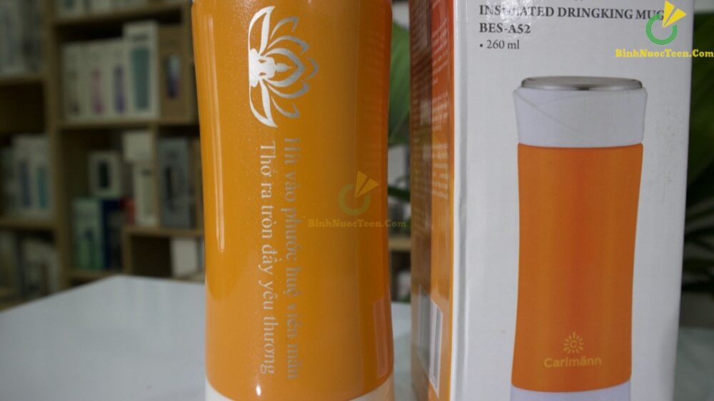 Bình Giữ Nhiệt Carlmann 260ml Nóng Lạnh - BES-A52 1