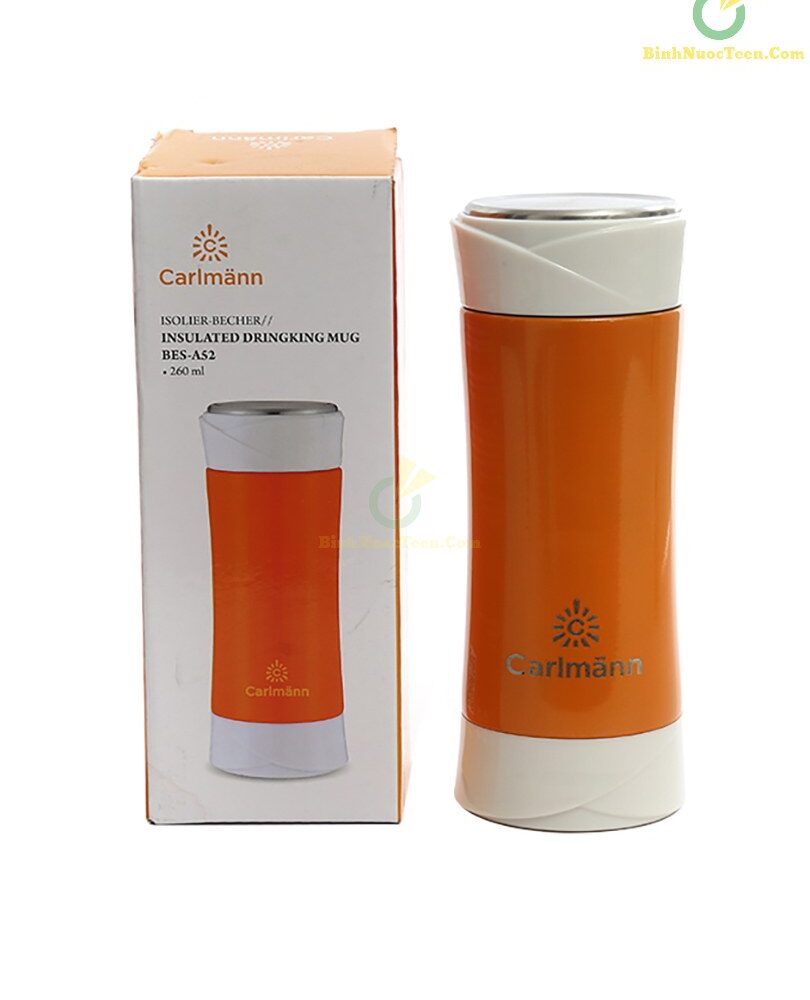 Bình Giữ Nhiệt Carlmann 260ml Nóng Lạnh - BES-A52 6