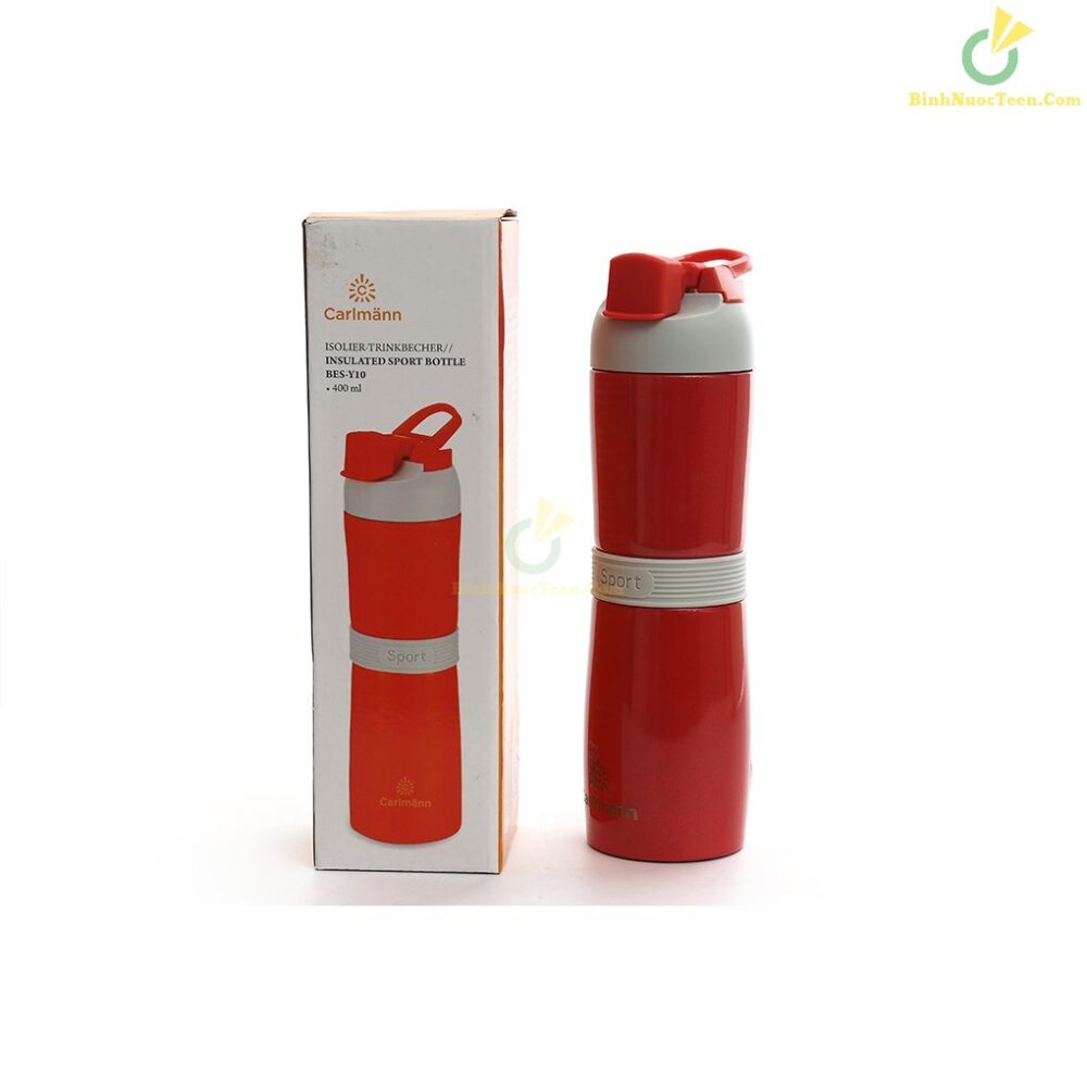 Bình Giữ Nhiệt Carlmann 400ml Thể Thao - BES-Y10 7