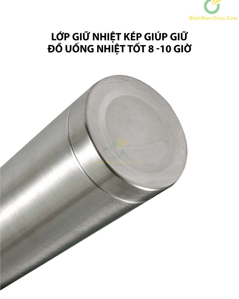 Bình Giữ Nhiệt 500ml Carlmann Inox - BES523 5