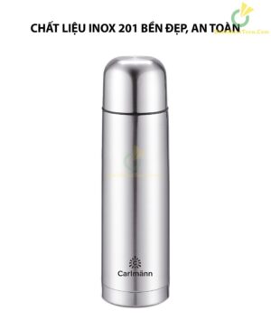 Bình Giữ Nhiệt 500ml Carlmann Inox - BES523 4