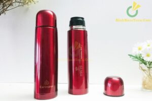 Bình Giữ Nhiệt Carlmann 500ml Inox Màu Đỏ - BES551-R 10