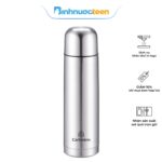 Bình Giữ Nhiệt 500ml Carlmann Inox – BES523