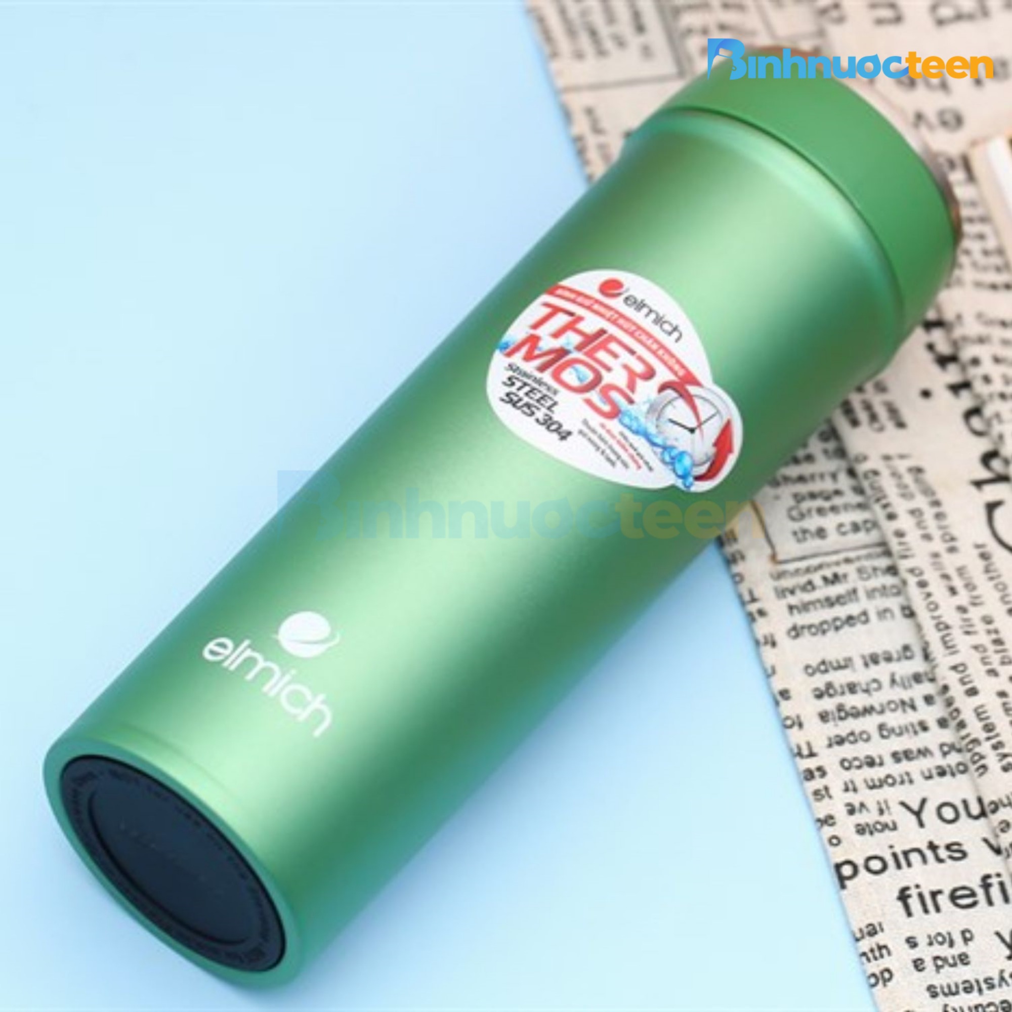 Bình giữ nhiệt Elmich 500ml EL-3687 Inox 304 - Binhnuocteen.com