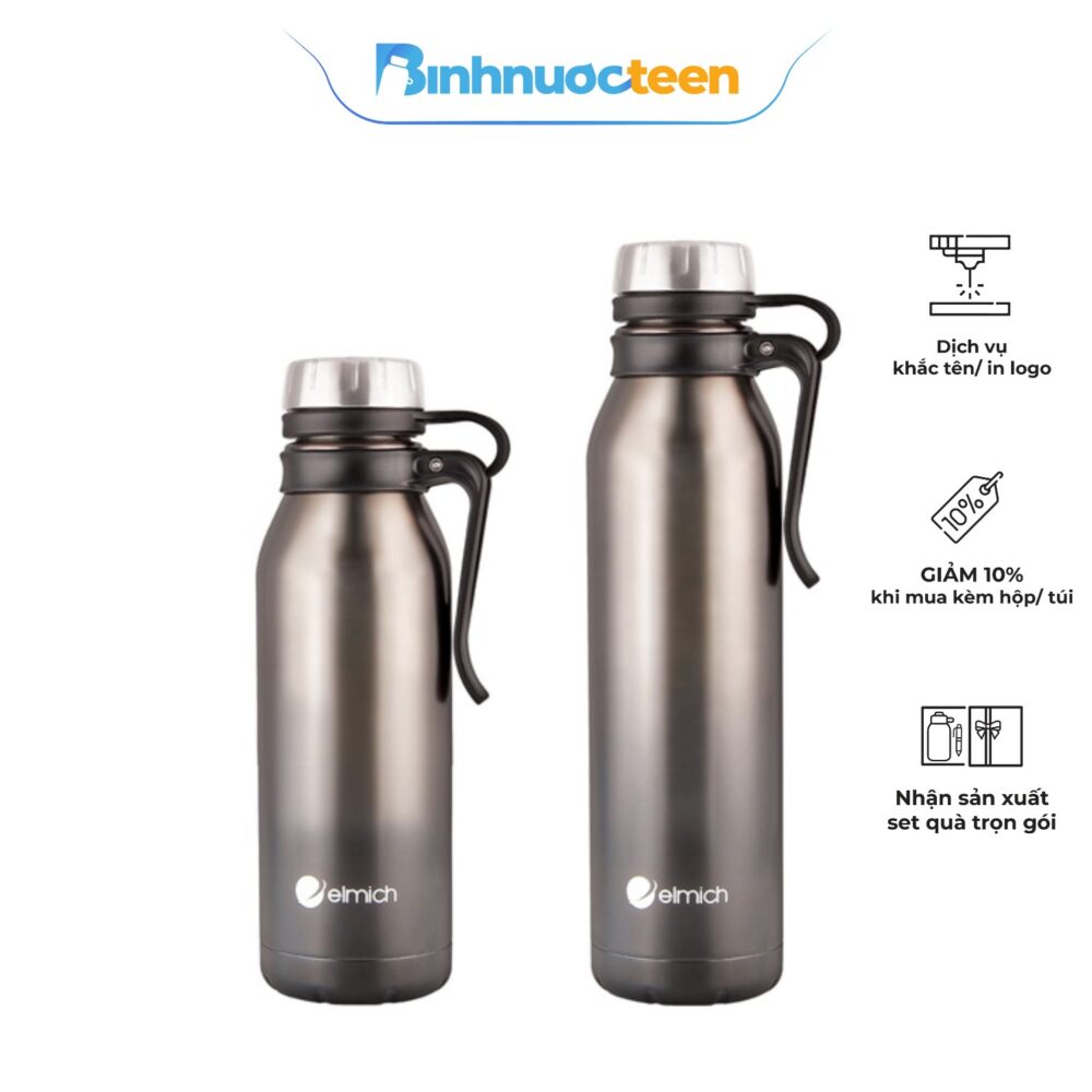Bình Giữ Nhiệt Elmich 500ml -750ml Inox 304 EL365X