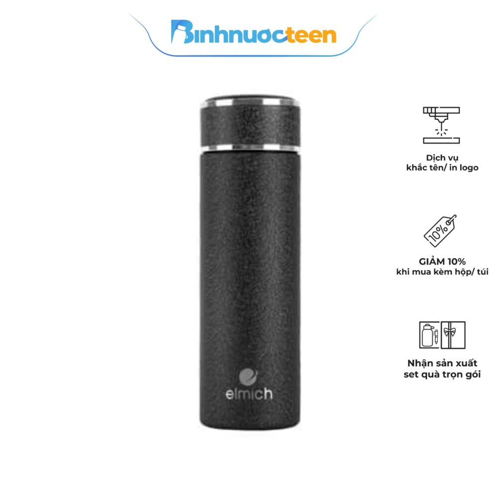 Bình Giữ Nhiệt Elmich 420ml Inox 304 EL3667