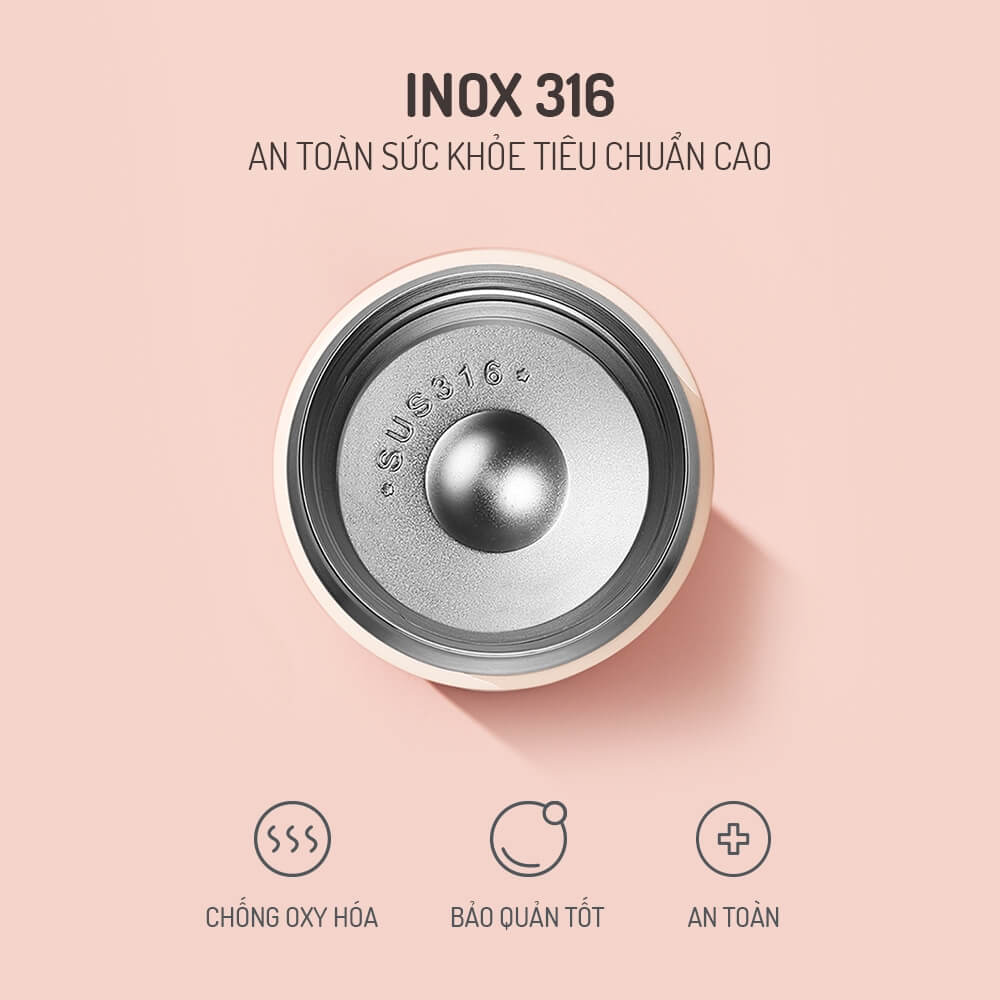 Bình giữ nhiệt Elmich 300ml EL8017 - Binhnuocteen.com