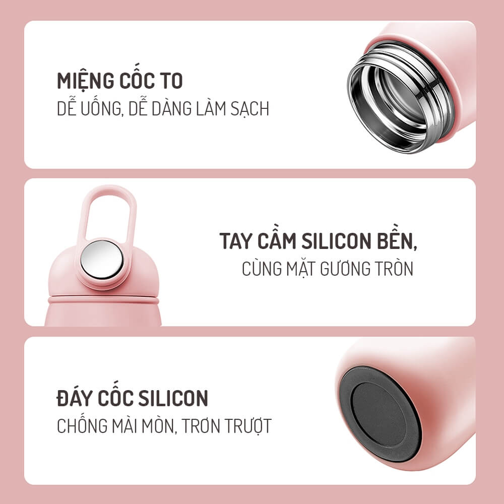 Bình giữ nhiệt Elmich 300ml EL8017 - Binhnuocteen.com