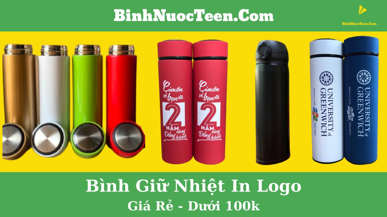 Top 5 Bình Giữ Nhiệt In Logo Giá Rẻ Dưới 100k Phù Hợp Làm Quà Tặng 1