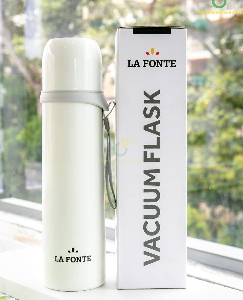Bình Giữ Nhiệt La Fonte 500ml Màu Trắng - 180701-W 6