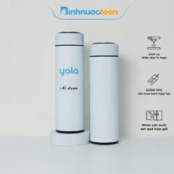 #1 Bình Giữ Nhiệt Life 500ml Q099 – Khắc Tên In Logo Theo Yêu Cầu
