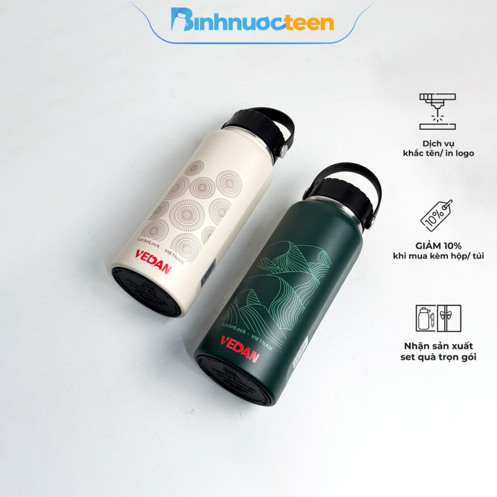 Bình Giữ Nhiệt LocknLock 897ml RigaTumbler LHC4160