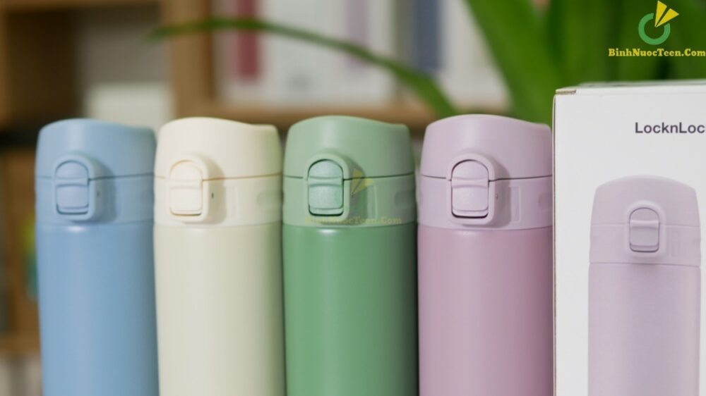Bình Giữ Nhiệt Lock&Lock 400ml Slim Fit Onetouch - LHC3270 21