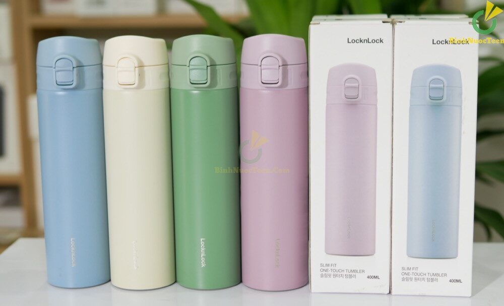 Bình Giữ Nhiệt Lock&Lock 400ml Slim Fit Onetouch - LHC3270 20