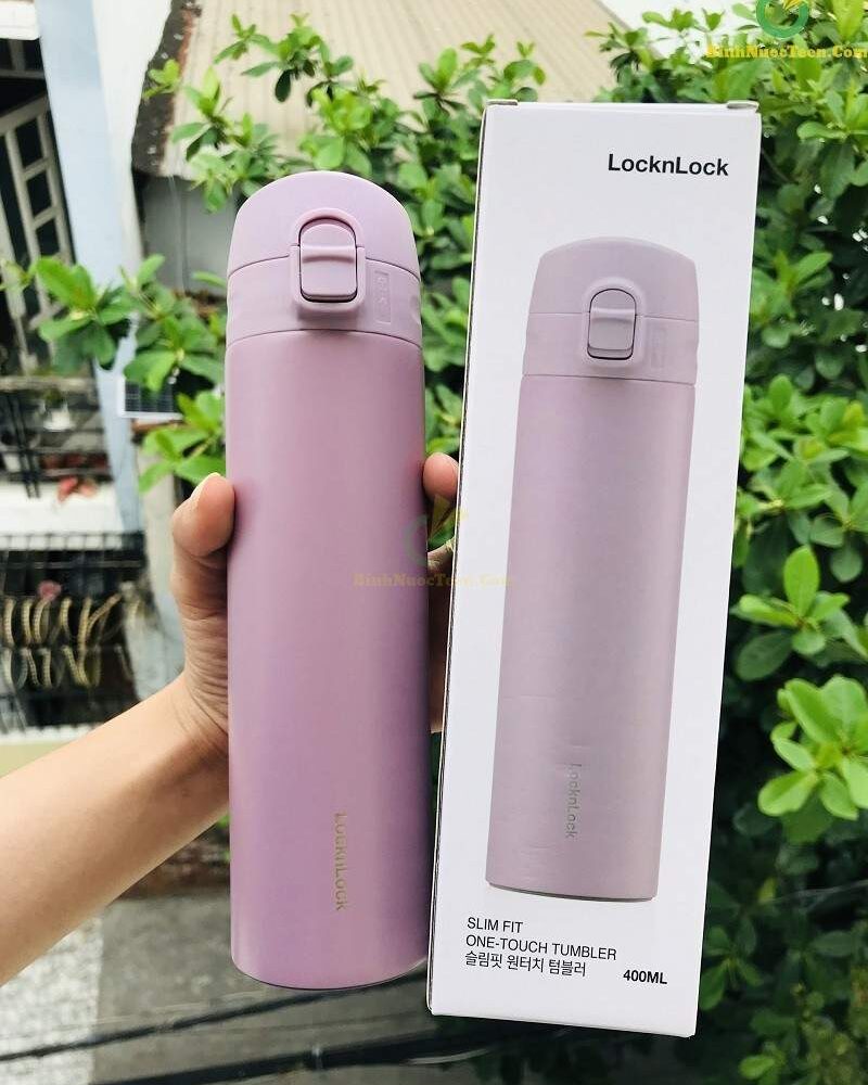Bình Giữ Nhiệt Lock&Lock 400ml Slim Fit Onetouch - LHC3270 22