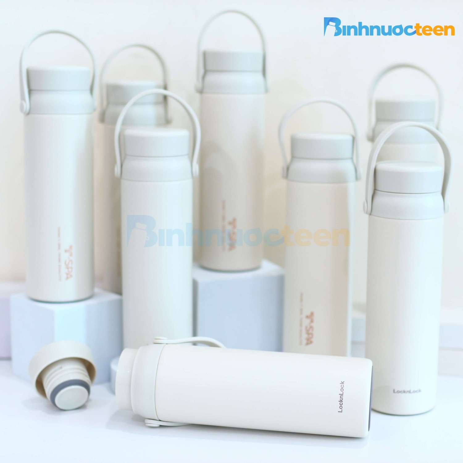 Bình Giữ Nhiệt LocknLock 450ml LHC4246 Wanna Be Tumbler Carry - binhnuocteen.com