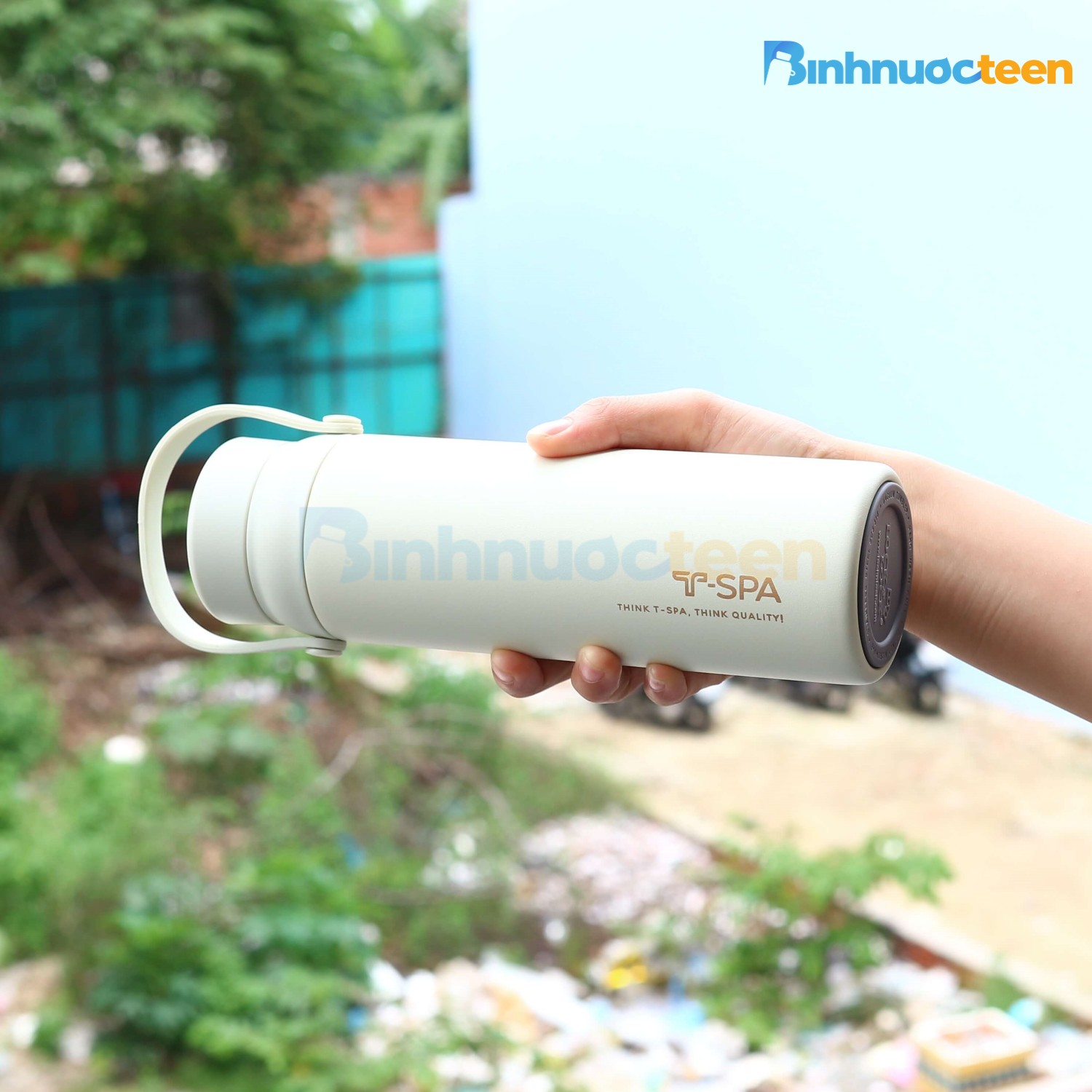 Bình Giữ Nhiệt LocknLock 450ml LHC4246 Wanna Be Tumbler Carry - binhnuocteen.com