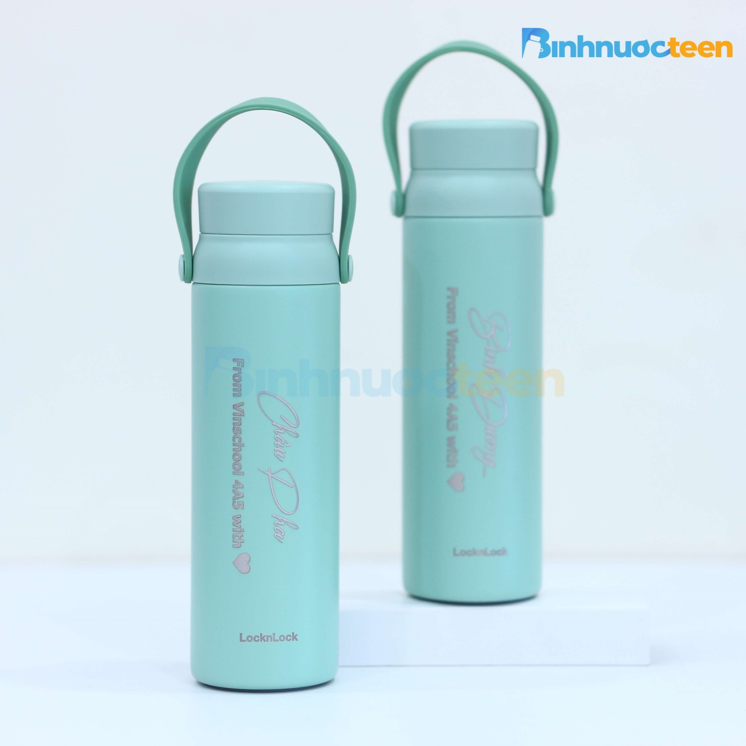 Bình Giữ Nahiệt LocknLock 450ml LHC4246 Wanna Be Tumbler Carry - binhnuocteen.com
