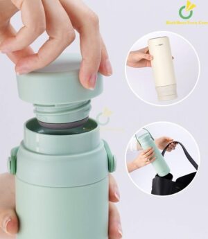 Bình Giữ Nhiệt Lock&Lock 450ml Wanna Be Tumbler Carry LHC4246 5