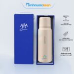 Bình Giữ Nhiệt LocknLock 500ml LHC1473 Có Nắp Làm Ly
