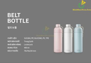 Bình giữ nhiệt Lock&Lock Belt Bottle LHC4267 490ml 13