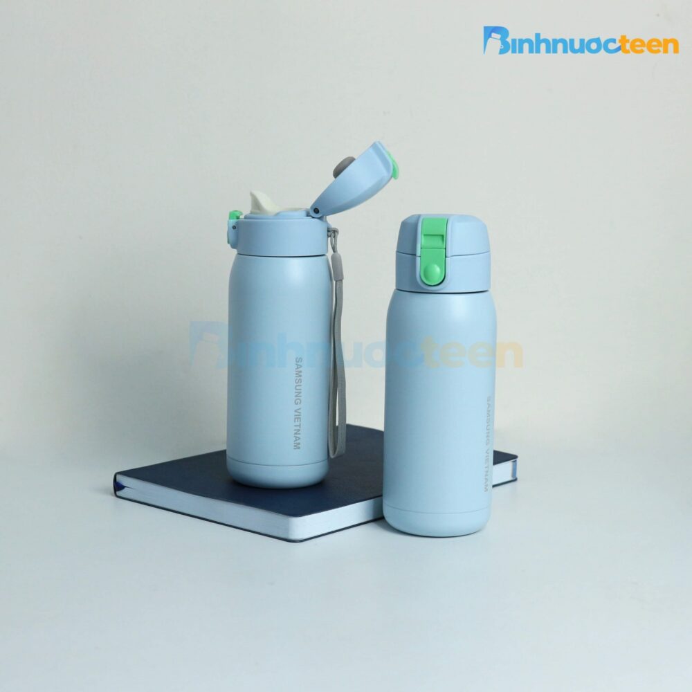Bình Giữ Nhiệt LocknLock Có Dây Treo 370ml LHC3233 Chubby Tumbler - Binhnuocteen.com