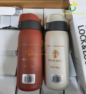 Bình Giữ Nhiệt Lock&Lock Có Dây Treo 370ml LHC3233 Chubby Tumbler