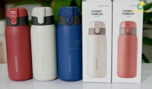 Bình Giữ Nhiệt LocknLock Có Dây Treo 370ml LHC3233 Chubby Tumbler 5