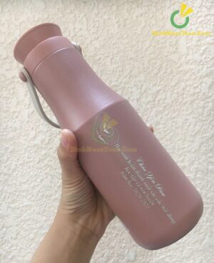 Bình Giữ Nhiệt Lock&Lock Có Quai Xách LHC4202 Metro Double 470ml