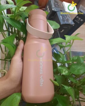 Bình Giữ Nhiệt Lock&Lock Có Quai Xách LHC4202 Metro Double 470ml