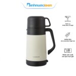 Bình giữ nhiệt Lock&Lock Easy Outdoor Vacuum Bottle 1.2L và 1.8L LHC1484 – LHC1485