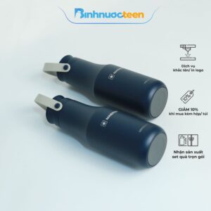 Bình Giữ Nhiệt LocknLock 470ml Có Quai Xách LHC4202 Metro Double