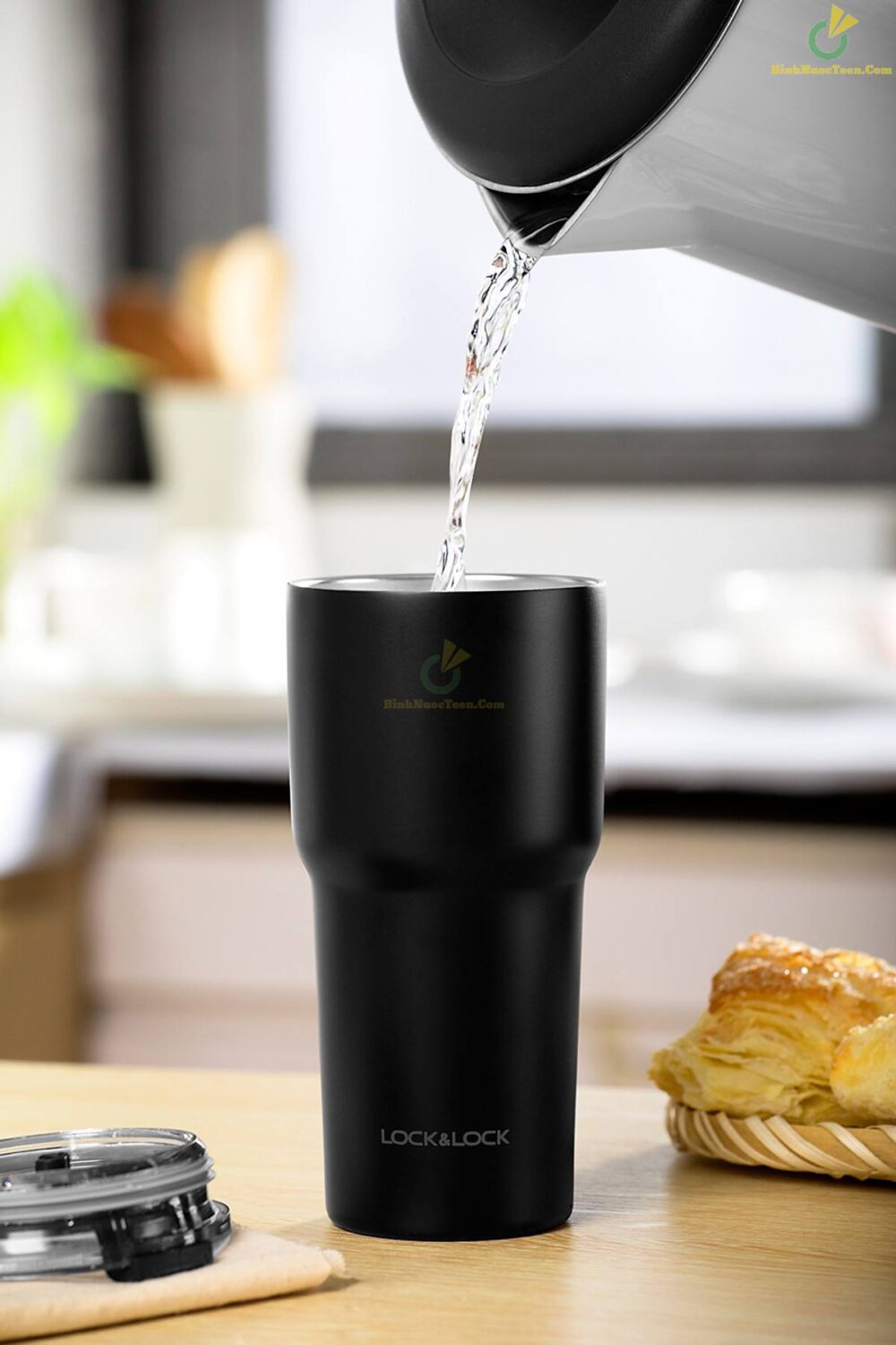 Bình Giữ Nhiệt Lock&Lock 350ml Swing Tumbler LHC4179BLK - Đen 2